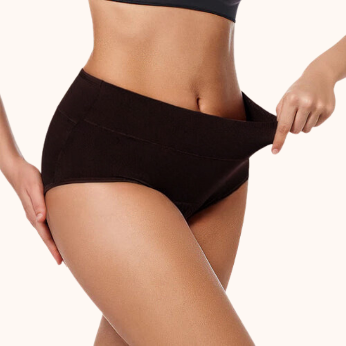 Pelvic Floor Support & Leakproof Underwear (Heavy Flow)  | Black