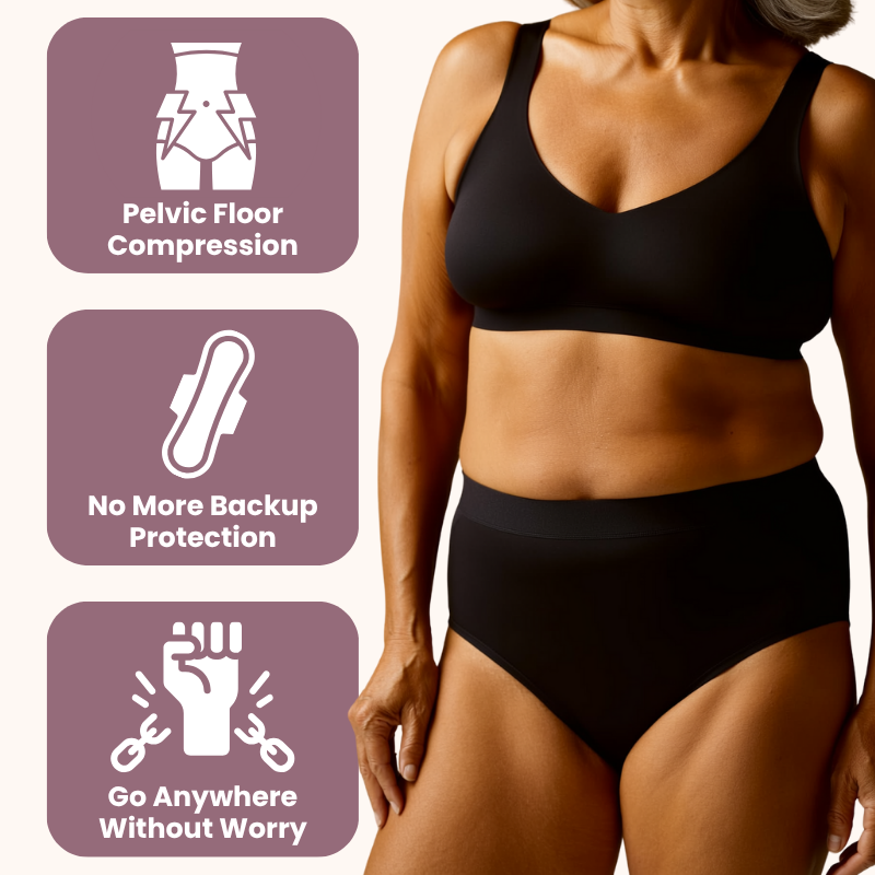 Pelvic Floor Support & Leakproof Underwear (Heavy Flow)  | 2+3 Free