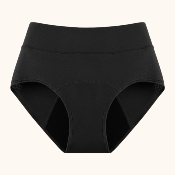 Pelvic Floor Support & Leakproof Underwear (Heavy Flow)  | Black